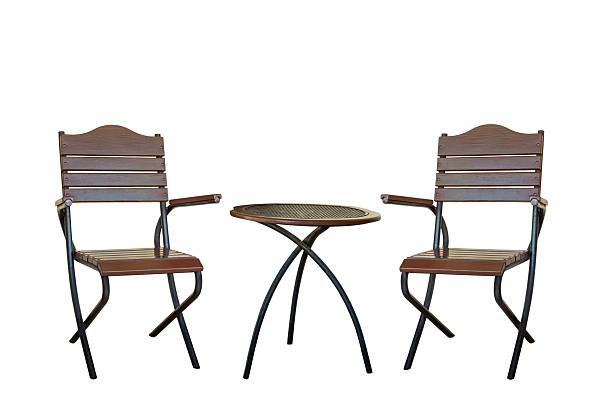 istock outdoor table and chairs isolated on white background 2260343535