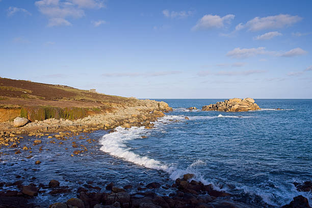 Scilly landscape on sunny day