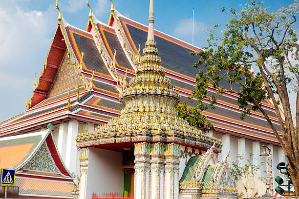 Temple buildingof Wat Pho in Bangkok