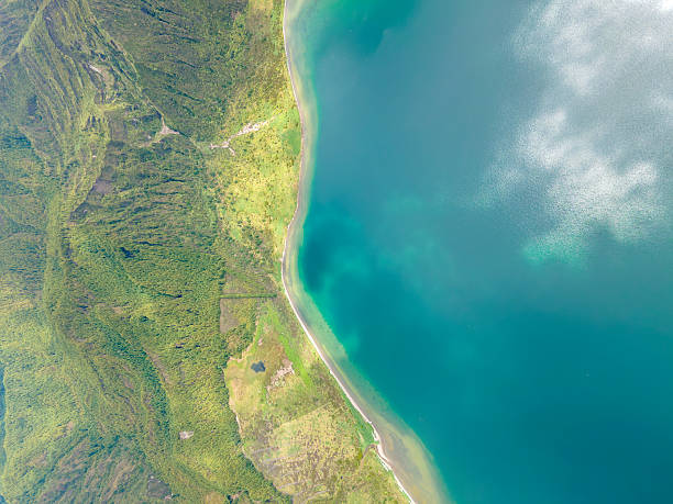 Lagoa do Fogo is a crater lake within the Água de Pau Massif stratovolcano in the center of the island of São Miguel in the Portuguese archipelago of the Azores.