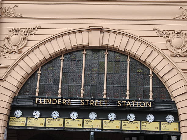 istock Main enterance to Flinders Street Station 2260449099