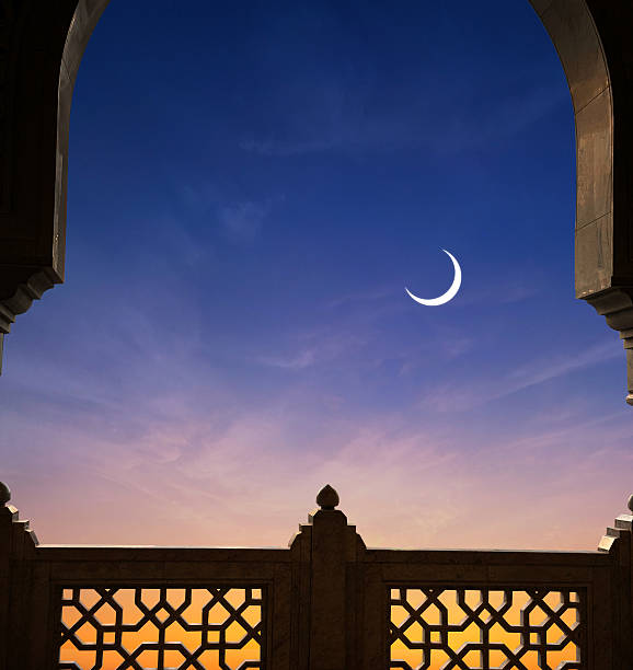 Ramadan or Eid Islamic background concept.