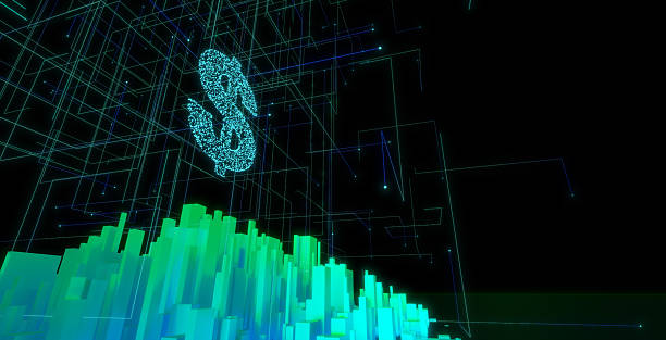 istock Cube Technology Big Data Transmission and Currency Symbols dollar 2260510789