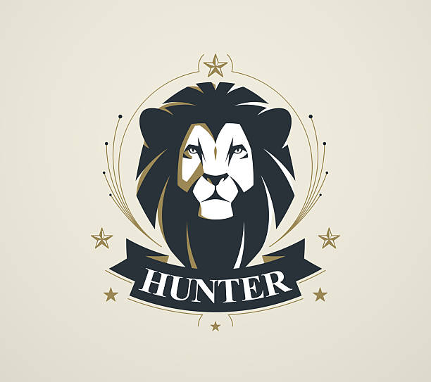 Aggressive lion predator emblem representing strength, dominance and wild instinct, perfect for sports teams, gaming, esports logos and brand identities.