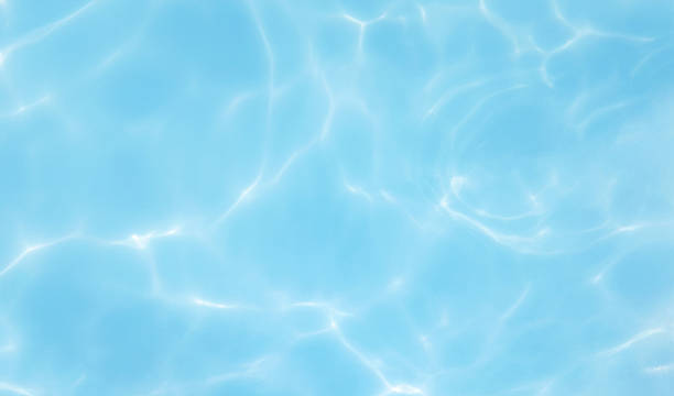 istock abstract photo of light refraction in blue water. caustic effect 2260532131