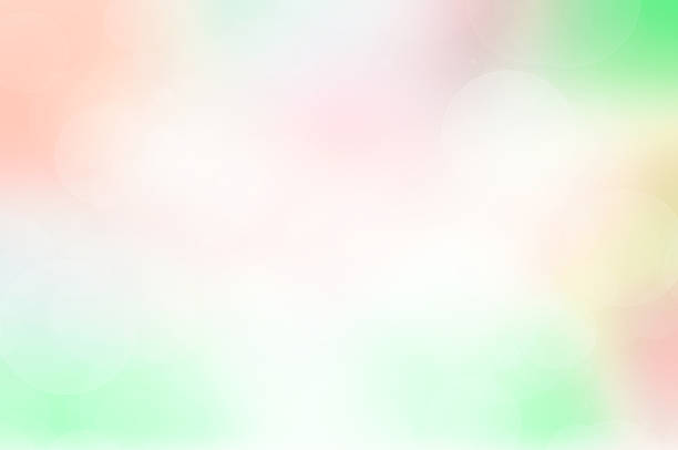 Blur abstract colorful background with bokeh