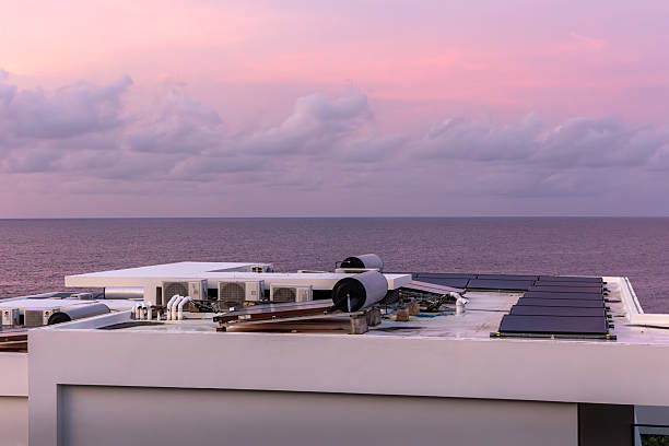 Sustainable tourism with solar energy on coastal holiday accommodation