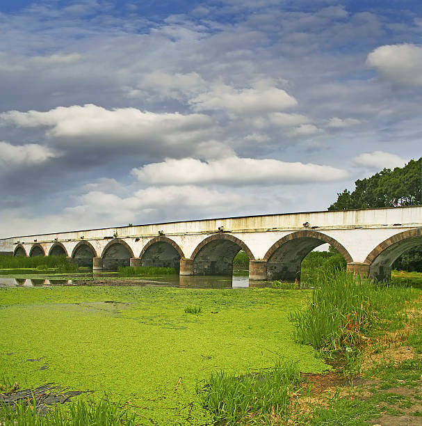 The Hortobagy Bridge, Hungary, World Heritage Site by UNESCO - natural region with traditional pastoralism