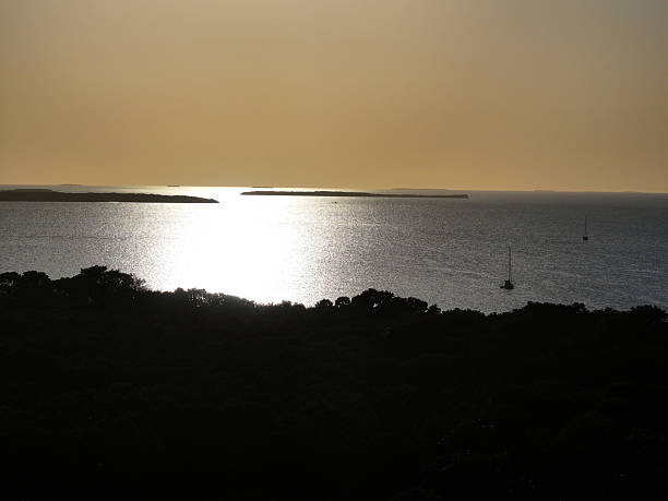 Sunset in Plantation Key in the Florida Key with Boats, Docks and iconic sunsets.