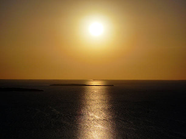 Sunset in Plantation Key in the Florida Key with Boats, Docks and iconic sunsets.