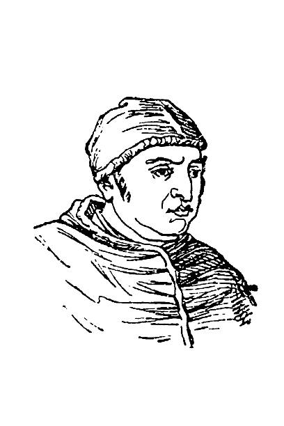 Pope Leo X (1475-1521), Medici, a key Renaissance and Reformation figure, old vintage illustration, 1897.