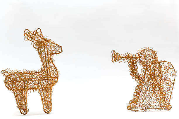 A straw deer
