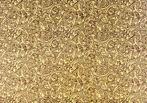 Image from 19th Century Art Illustrated Magazine: Antique book cover pattern