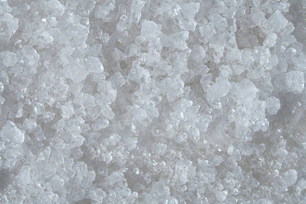 Close up of salt background. salt
