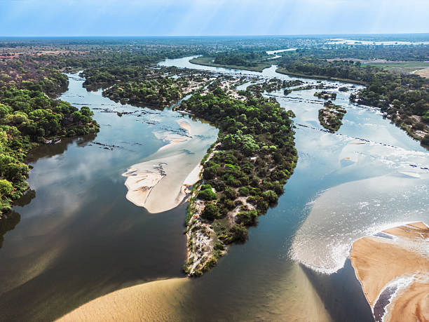 istock Okavango river in Kavango east region 2260754459