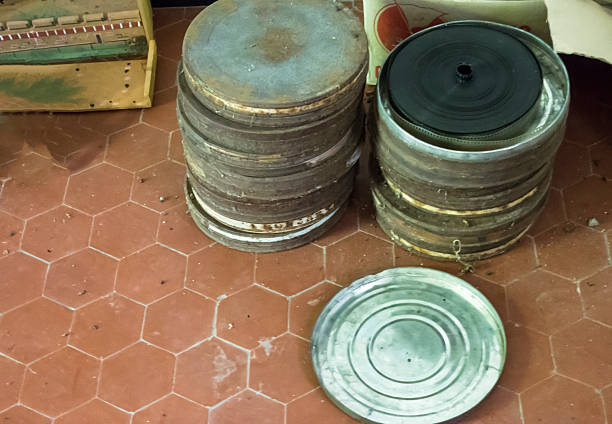 Vintage film reels
