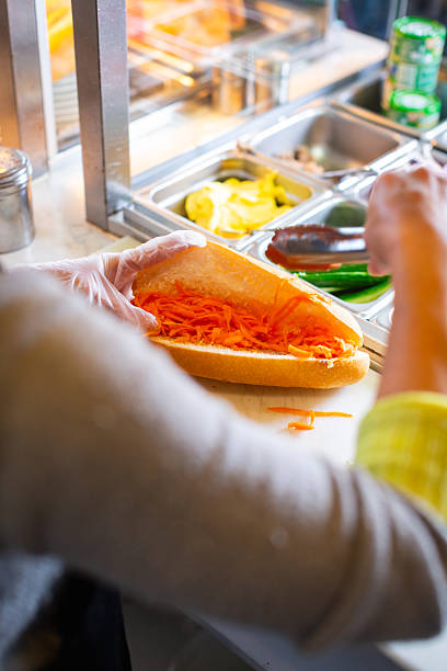 Bahn Mi Making