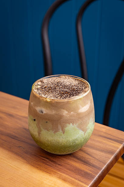 Matcha and Chocolate Drink