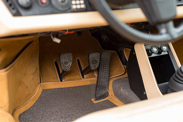 Brake and accelerator pedal of automatic transmission car