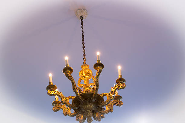 Paris, France: Pretty Antique Baroque Chandelier