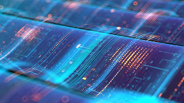 Photo of Machine Learning Concept. AI - Artificial Intelligence, quantum computing. Abstract program code. Digital transformation. Big data. Ai powered.