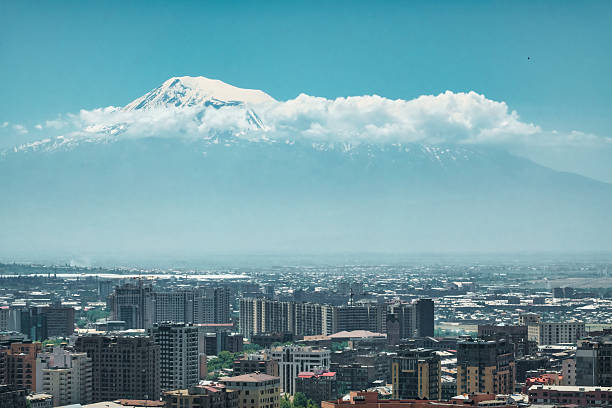 istock Yerevan Armenia Skyline Mount Ararat 2260968897
