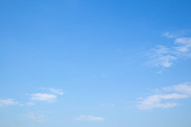 istock Beautiful blue sky with white clouds on a sunny day background 2260971406