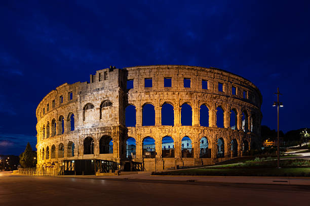 Coliseum in Pula, Croatia.