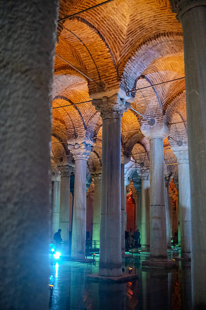 Istanbul's most famous antique water storage under ground
