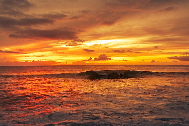 Beautiful Hawaiian sunset.