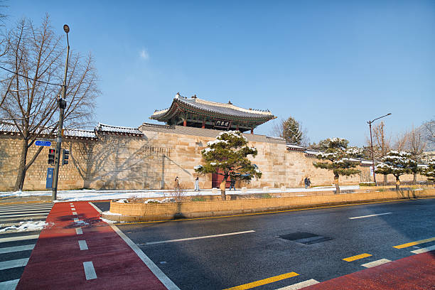 Samcheong-ro Seoul Korea 서울 삼청로
