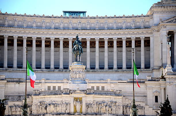 The National Monument to Vittorio Emanuele II or Vittoriano, called Altare della Patria, is an Italian national monument located in Rome, in Piazza Venezia,