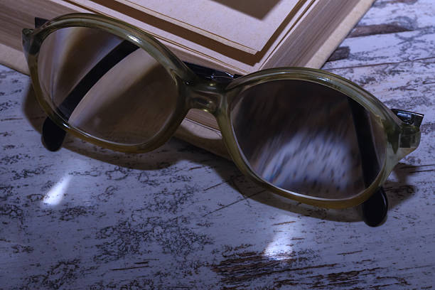 Sunglasses on a table