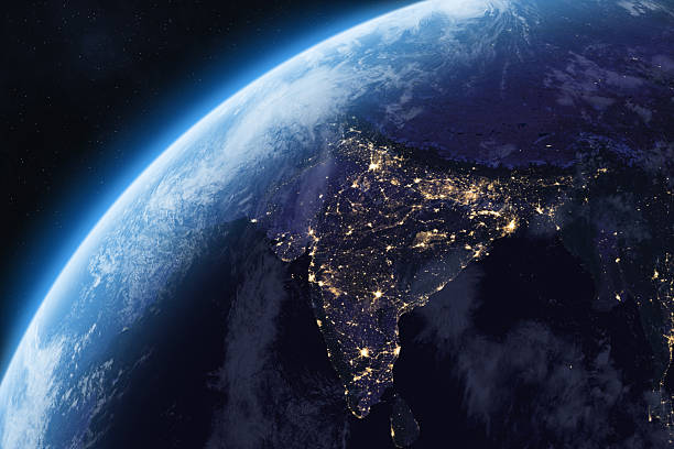 istock Earth at night. Asia. Eastern hemisphere. 2261255501
