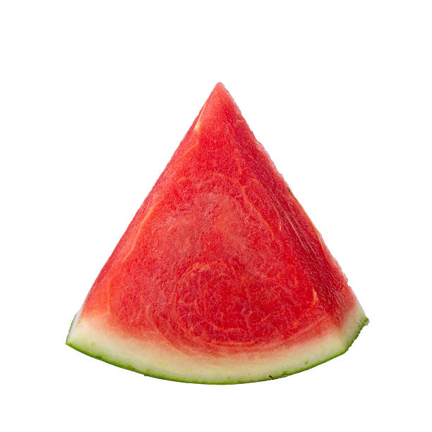 Slices of Watermelon isolated on a white background