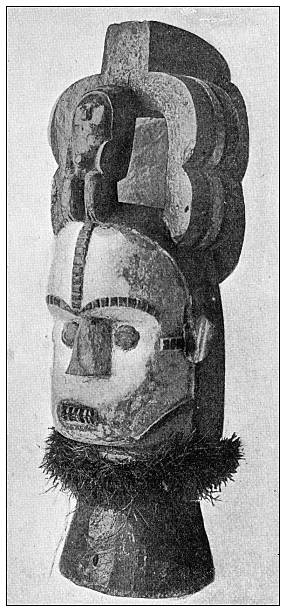 Image from 19th Century Art Illustrated Magazine: Primitive Art from Benin, Sobo Wooden Fetish