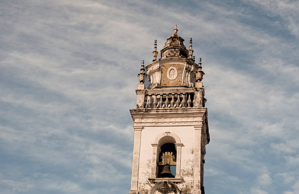 Recife, Pernambuco, Brazil: Tower of the Sao Jose do Ribamar church in the Sao Jose neighborhood, downtown Recife.