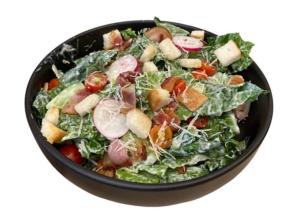 fresh salad in a bowl