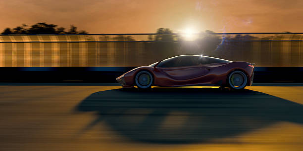 istock Sports Car At Sunset 2261377540