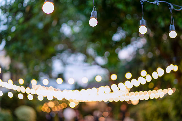 istock Outdoors luxury hotel in the evening with candle and electric light. 2261428038
