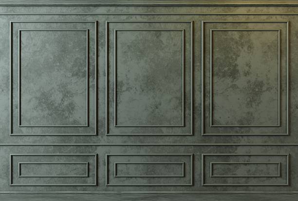 istock Extra large background arch wooden cabinet wall 2261445769