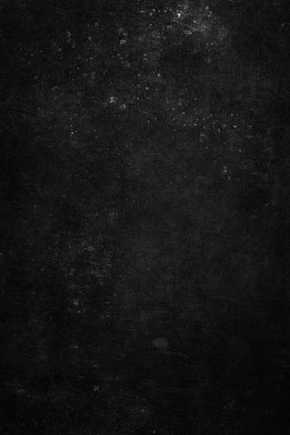 istock Black scratched textured background, weathered industrial aesthetic, gritty distressed atmosphere 2261449669