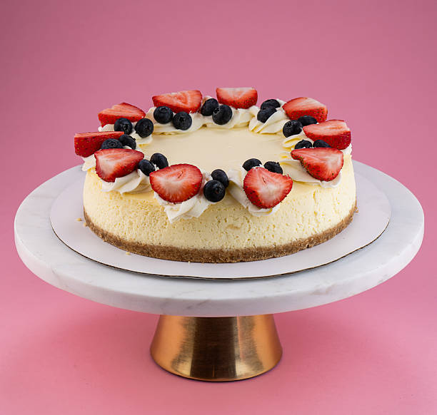Cheesecake with berries