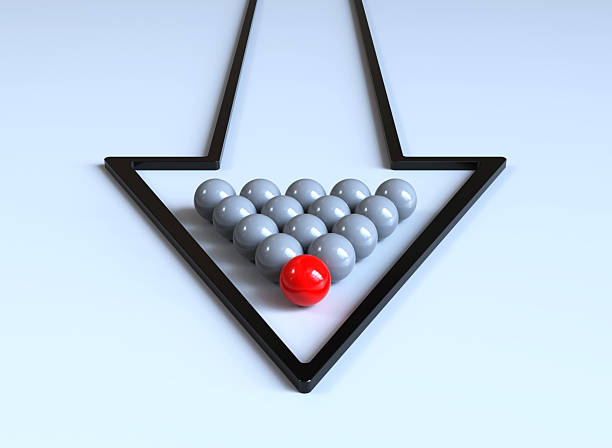 Leader leads the team forward. Business concepts.