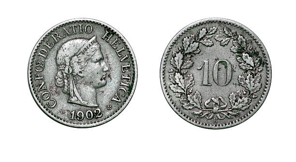 Coin 10 centimes. 1902. Switzerland