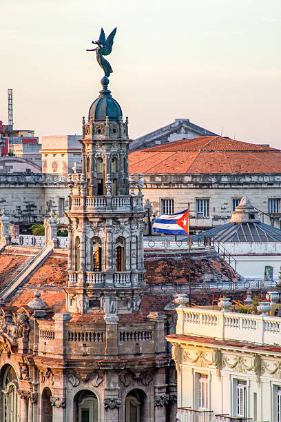 Angel Statue Over Havana