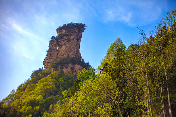 In 1982, the park was recognised as China's first national forest park.   Zhangjiajie National Forest Park is part of a much larger  Wulingyuan Scenic Area. which In 1992 was officially recognised as a UNESCO World Heritage Site