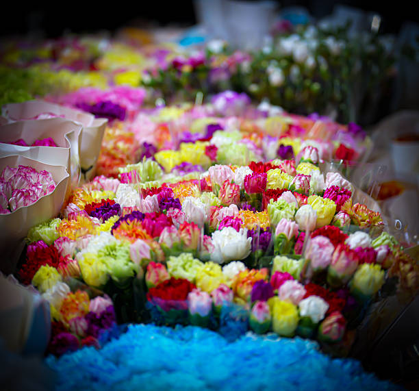 street flower sellers
