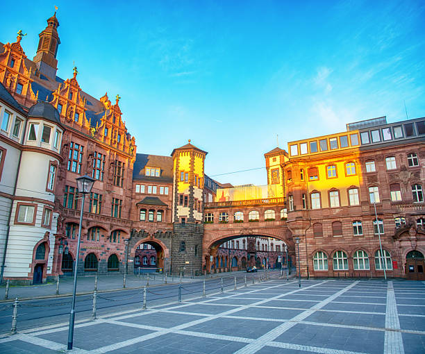 Paulsplatz is a historic square in the Frankfurt, Germany