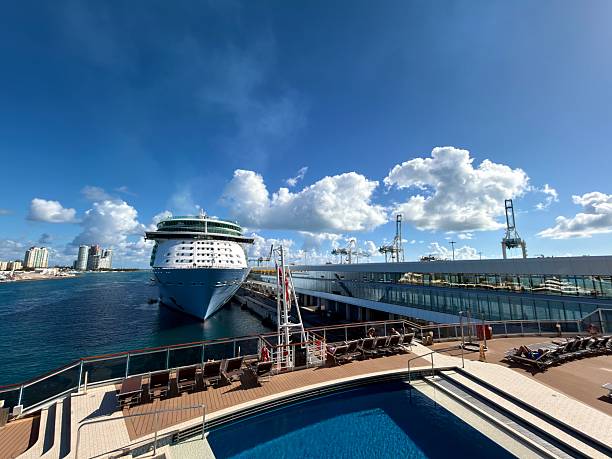 Royal Naval Dockyard, Bermuda- May 24 , 2022 - The luxury Royal Caribbean cruise ship \